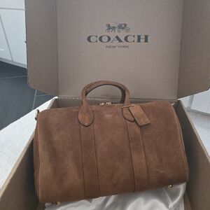 Coach Compass 35 Suede